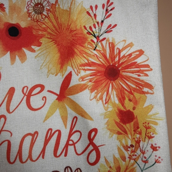 NEW Set of 4 Fall/Thanksgiving Pillowcovers - nice bright fall colors! - Picture 6 of 11